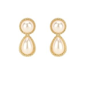 Pearl Teardrop Earrings